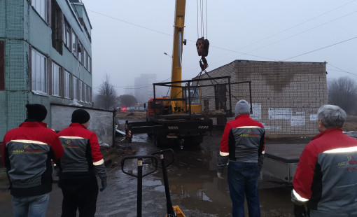 Такелажные работы в Вологде